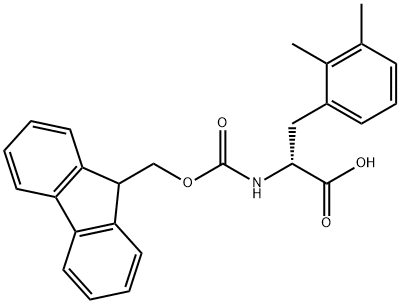 (9H-Fluoren-9-yl)MethOxy]Carbonyl D-2,3-Dimethylphe 结构式