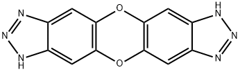 1,7-dihydrodibenzo[b,e][1,4]dioxino[2,3-d:7,8-d']bis([1,2,3]triazole) 结构式