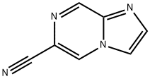咪唑并[1,2-A]吡嗪-6-甲腈 结构式