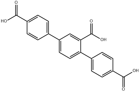 1,1':4',1”-三联苯]-2',4,4”-三羧酸 结构式