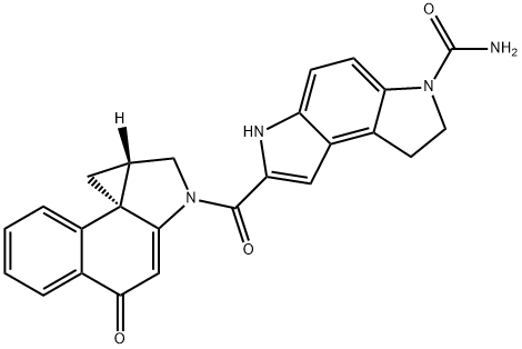 (+)-CBI-CDPI1 结构式