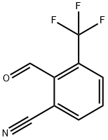 Benzonitrile, 2-formyl-3-(trifluoromethyl)- 结构式