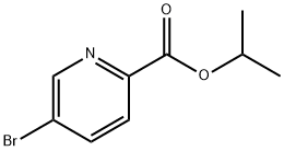 5-溴吡啶甲酸异丙酯 结构式