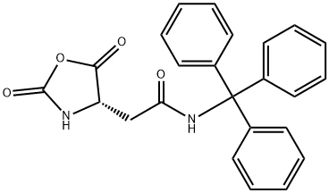 Asn(trt)-nca 结构式