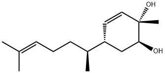 3,4-二羟基甜没药-1,10-二烯 结构式
