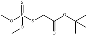 2-[(Dimethoxyphosphinothioyl)thio]acetic Acid 1,1-Dimethylethyl Ester 结构式