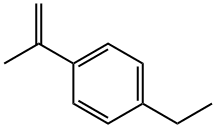 Benzene, 1-ethyl-4-(1-methylethenyl)- 结构式