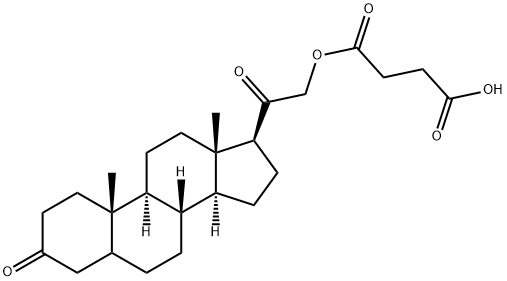 hydroxydione-21-succinate 结构式