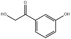 2-hydroxy-1-(3-hydroxyphenyl)ethan-1-one 结构式