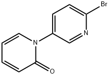 2-Bromo-5-(1H-pyridin-2-one)pyridine 结构式