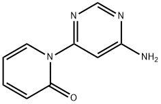 4-Amino-6-(1H-pyridin-2-one)pyrimidine 结构式
