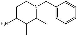 1-苄基-2,3-二甲基哌啶-4-胺 结构式