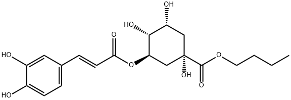 绿原酸丁酯 结构式