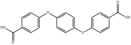 1,4-二(4-羧基苯氧基)苯 结构式