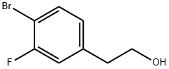 2-(4-溴-3-氟苯基)乙醇 结构式