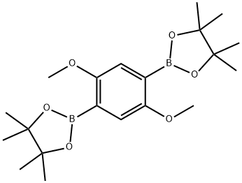 OC1801, 2,2'-(2,5-Dimethoxy-1,4-phenylene)bis(4,4,5,5-tetramethyl-1,3,2-dioxaborolane) 结构式