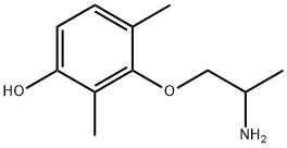 Phenol, 3-(2-aminopropoxy)-2,4-dimethyl- 结构式