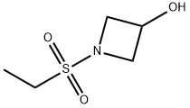 3-Azetidinol, 1-(ethylsulfonyl)- 结构式