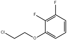 Benzene, 1-(2-chloroethoxy)-2,3-difluoro- 结构式