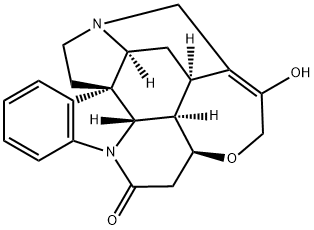 22-hydroxystrychnine 结构式