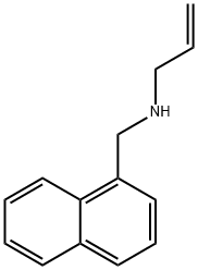 N-(NAPHTHALEN-1-YLMETHYL)PROP-2-EN-1-AMINE 结构式