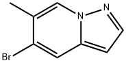 5-溴-6-甲基吡唑并[1,5-A]吡啶 结构式
