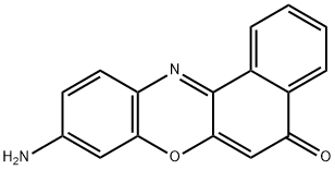 5H-Benzo[a]phenoxazin-5-one, 9-amino- 结构式