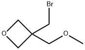 3-(溴甲基)-3-(甲氧甲基)氧杂环丁烷 结构式