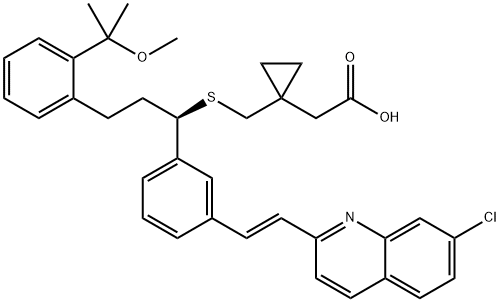 孟鲁斯特甲基醚 结构式