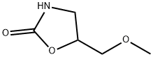 5-(甲氧基甲基)噁唑烷-2-酮 结构式