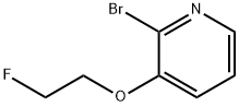 2-溴-3-(2-氟乙氧基)吡啶 结构式