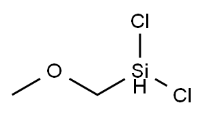 (甲氧基甲基)二氯硅烷 结构式