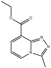 ethyl3-methyl-[1,2,4]triazolo[4,3-a]pyridine-8-carboxylate(WX130472) 结构式