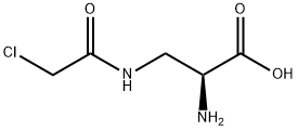N(3)-(chloroacetyl)-2,3-diaminopropanoic acid 结构式