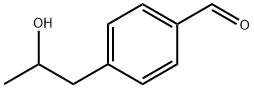 Benzaldehyde, 4-(2-hydroxypropyl)- 结构式