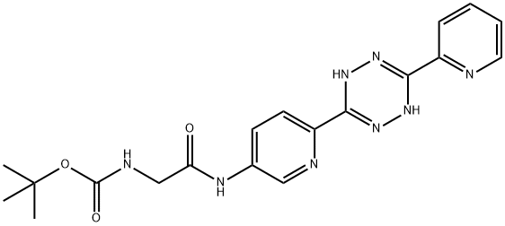 PY-2H-TETRAZINE-PY-NHBOC 结构式