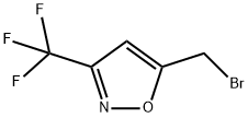 5-(溴甲基)-3-(三氟甲基)异噁唑 结构式
