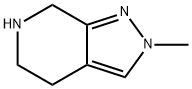 2-甲基-4,5,6,7-四氢-2H-吡唑并[3,4-C]吡啶 结构式