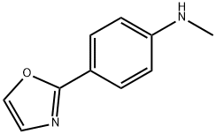 N-Methyl-4-(oxazol-2-yl)aniline 结构式