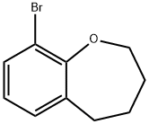 9-BROMO-2,3,4,5-TETRAHYDRO-1-BENZOXEPINE 结构式