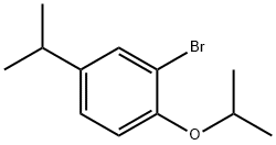 2-溴-1-异丙氧基-4-异丙苯 结构式