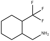 [2-(trifluoromethyl)cyclohexyl]methanamine 结构式