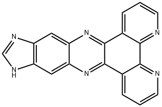 Dipyrido[3,2-a:2',3'-c]phenazine-10,11- imidazole 结构式