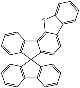 Spiro[7H-benzo[b]fluoreno[3,4-d]furan-7,9′-[9H]fluorene] 结构式