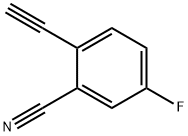 2-Ethynyl-5-fluorobenzonitrile 结构式