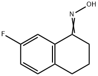 (NZ)-N-(7-fluorotetralin-1-ylidene)hydroxylamine 结构式