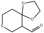 1,4-dioxa-8-thiaspiro<4.5>decane-6-carboxaldehyde

 结构式