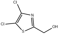 (4,5-dichloro-1,3-thiazol-2-yl)methanol 结构式