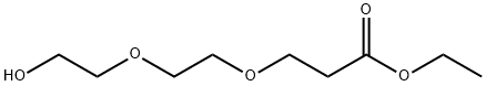 Hydroxy-PEG3-ethyl ester 结构式
