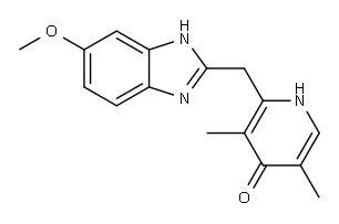 埃索美拉唑杂质1 结构式